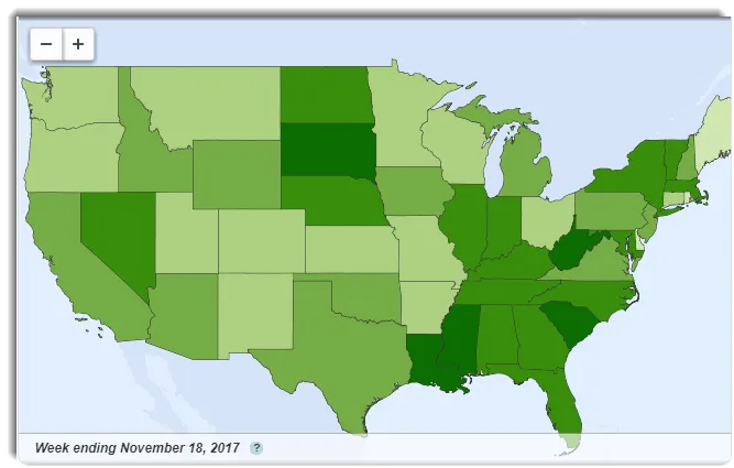 Seasonal Allergies – Frequently Asked Questions Resolved 1 allergies map in the united states by state