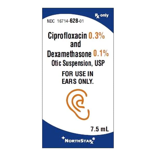 Ciprofloxacine/ Dexamethasone 0.3%/0.1% 