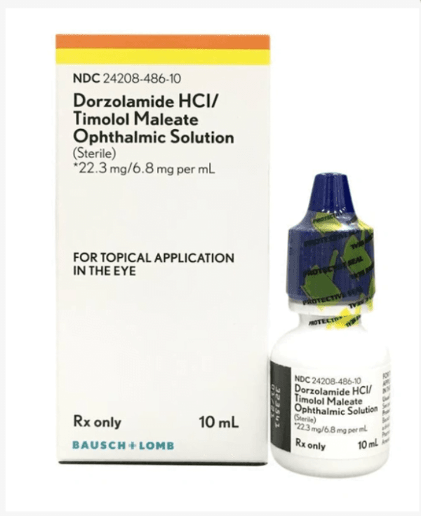 Dorzolamide 2% / Timolol 0.5% Ophthalmic Solution