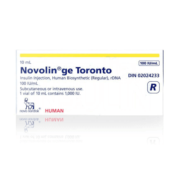 Novolin ge Toronto Vial