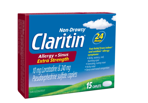 Claritin Allergy & Sinus Extra Strength